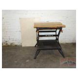 Nice Black & Decker Workmate w/ Top.