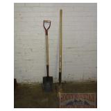Trenching Shovel & Square Shovel.