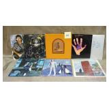 8 Assorted George Harrison/Ringo Starr LP's.