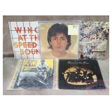 5 Assorted Paul McCArtney LP's.