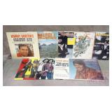 9 Assorted Vintage Country/Western LP's.