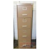 4 Drawer Letter Size Filing Cabinet.