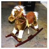 Plush Rocking Horse w/ Sound.