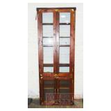 Primitive Style 4 Door Cupboard. 90X33X13