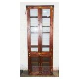 Primitive Style 4 Door Cupboard. 90X33X13