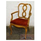 Vintage French Provincial Arm Chair.