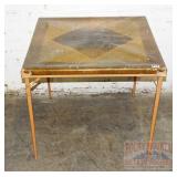 Vintage Folding Card Table.