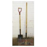 Trenching Shovel & Square Shovel.