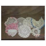 Assorted Vintage Doilies.