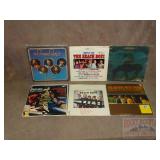 6  Assorted Beach Boys LPs.