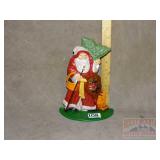 Cast Iron Santa Claus Door Stop.