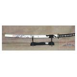 Samurai Sword w/ Display Stand.