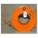 Cord Reel & Orange Extension Cord.