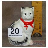 Vintage Style Cast Iron Cat Bank.