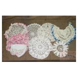 Assorted Vintage Doilies.