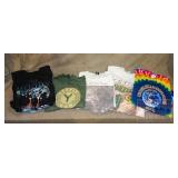 5 Assorted Concert T-Shirts, L & XL.