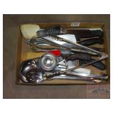 Knives, Rolling Cutter, Ice Cream Scoop & Other