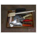 Knives, Rolling Cutter, Ice Cream Scoop & Other