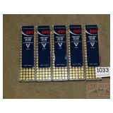 5 Boxes, 100 CCI Mini-Mag 22 LR 36 G HP Cartridges