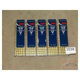 5 Boxes, 100 CCI Mini-Mag 22 LR 36 G HP Cartridges