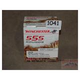 555 Winchester .22 LR 36 G Cartridges.