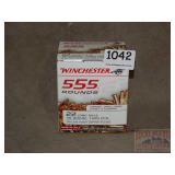 555 Winchester .22 LR 36 G Cartridges.