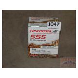 555 Winchester .22 LR 36 G Cartridges.