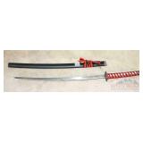 Samurai Sword w/ Black Sheath.