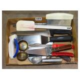 Knives, Rolling Cutter, Ice Cream Scoop & Other