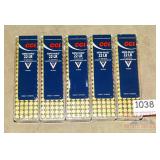 5 Boxes, 100 CCI Mini-Mag 22 LR 36 G HP Cartridges