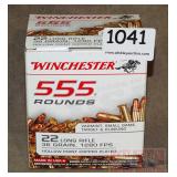 555 Winchester .22 LR 36 G Cartridges.