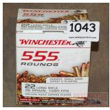 555 Winchester .22 LR 36 G Cartridges.