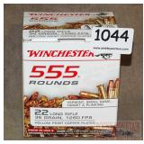 555 Winchester .22 LR 36 G Cartridges.