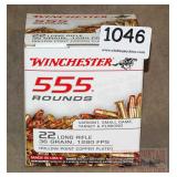 555 Winchester .22 LR 36 G Cartridges.