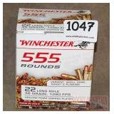 555 Winchester .22 LR 36 G Cartridges.