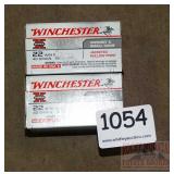 2 Boxes, Win Varmint 22 Mag 40 G. Cartridges.