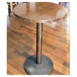 BAR HEIGHT TABLE/30" DIA./WOODEN