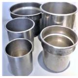 INSERT POTS/ASST SIZES (10) PLUS 1 LID