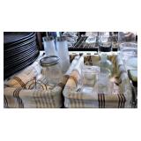 WICKER BASKETS/CANDLEHOLDERS/VASES