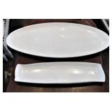 SERVING PLATTER/SAUCE DISH