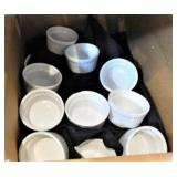 BOX OF PIER ONE RAMEKINS (APPROX 50)