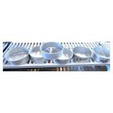CHEESECAKE PANS (5 )/ ASST CAKE PANS