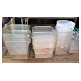 ASST FOOD STORAGE CONTAINERS W/O LIDS