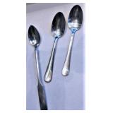 TEASPOONS/SHORT (4) & LONG HANDLE (6)