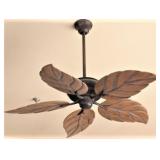 OUTDOOR CEILING FAN/PALM LEAF STYLE
