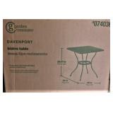 OUTDOOR BISTRO TABLE/30X30 (NEW IN BOX)