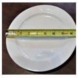 SALAD PLATES BY ARCOROC (DOZEN)