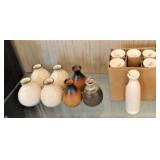 ASST FLOWER VASES (13)