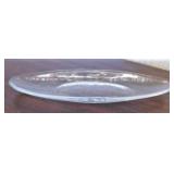GLASS BOAT-SHAPED DISHES (10) - PLATES/FISH-STYLE