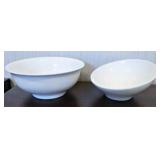 (2) LARGE SERVING BOWLS